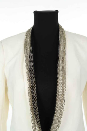 Blazer Maje  Blanc