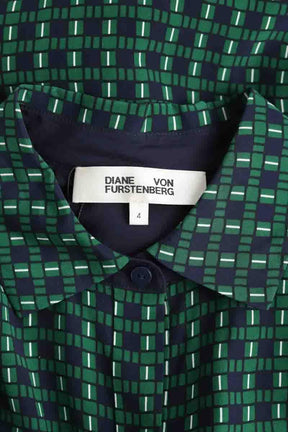 Robe Diane Von Furstenberg  Vert