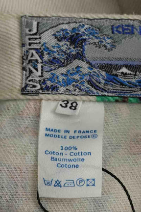 Mini jupe Kenzo  Blanc