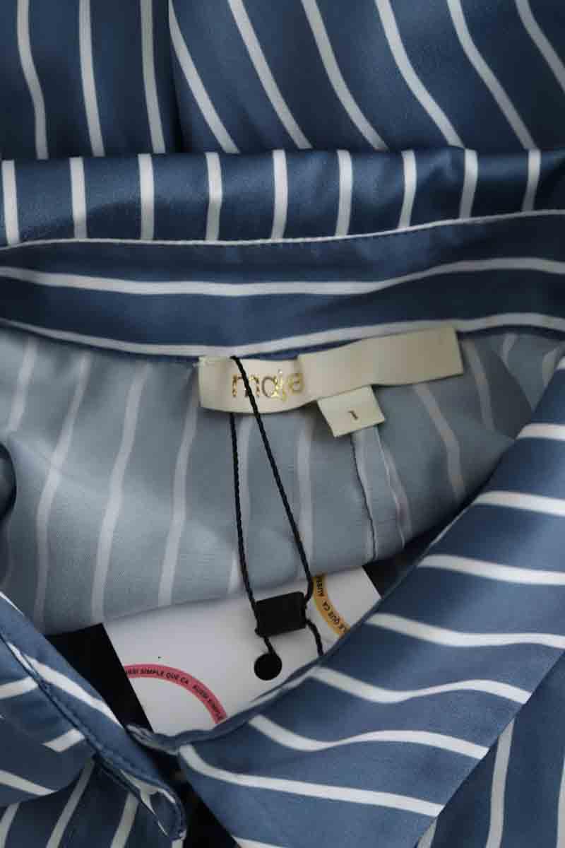 Robe Maje  Bleu