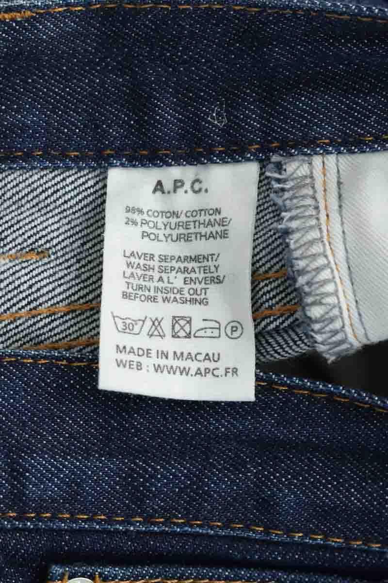 Jean droit APC  Bleu