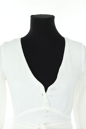 Robe Saaj  Blanc