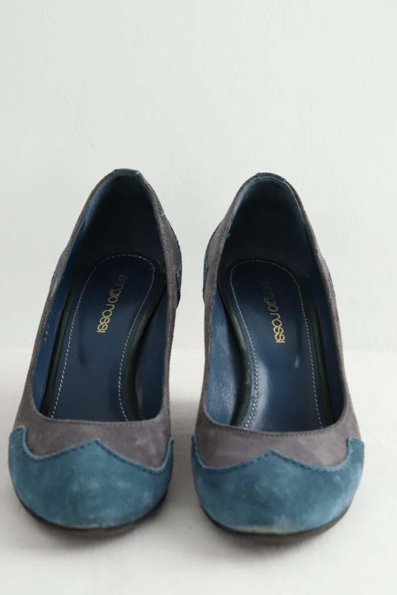 Talons Sergio Rossi  Bleu