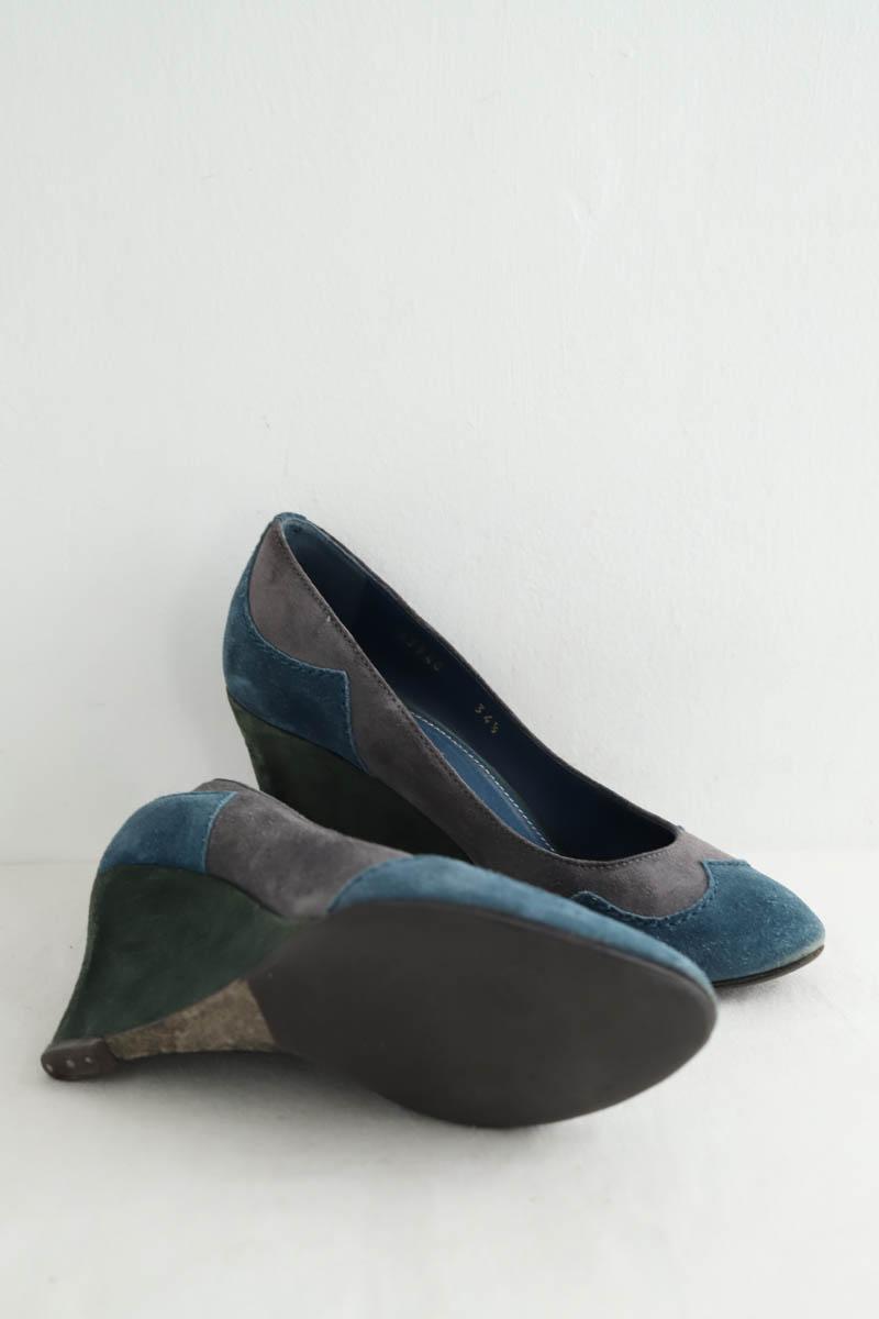 Talons Sergio Rossi  Bleu