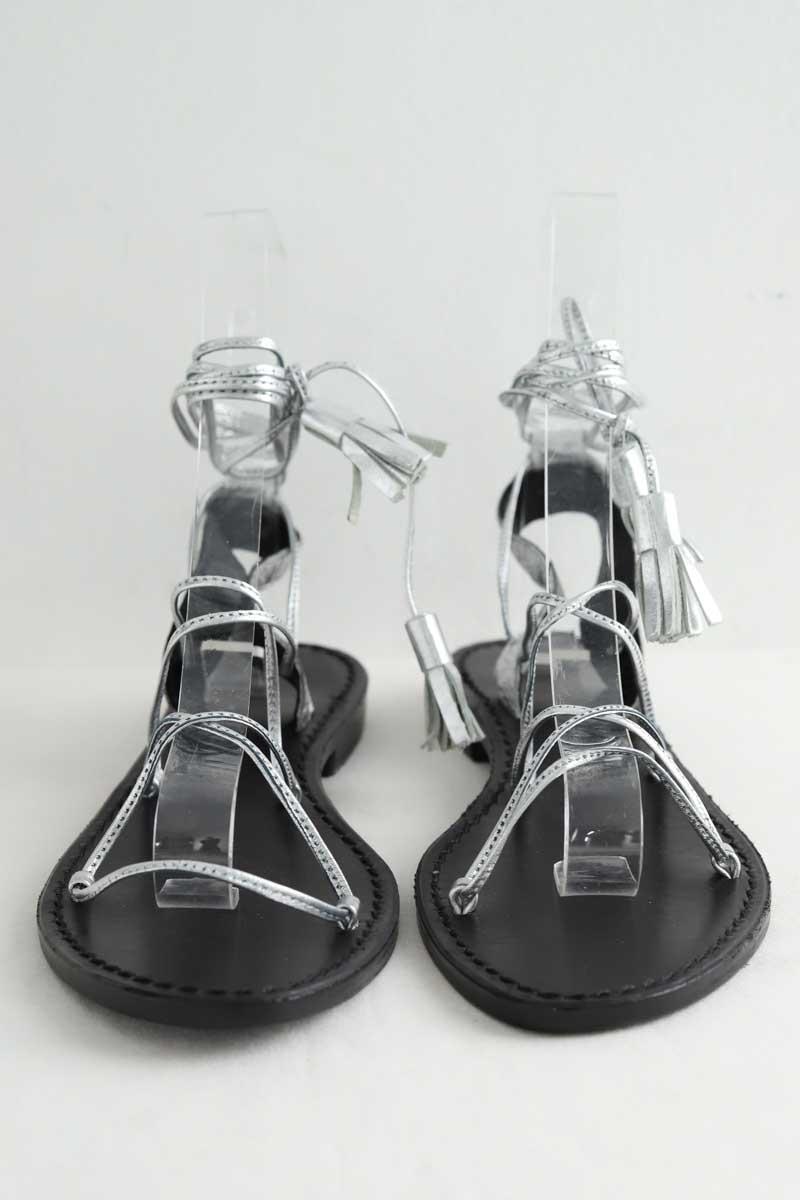 Sandales Anine Bing  Argent