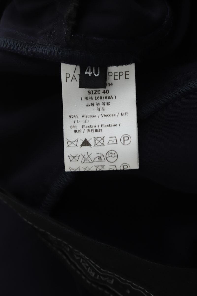 Pantalon droit Patrizia Pepe  Bleu