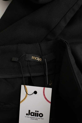 Pantalon droit Maje  Noir