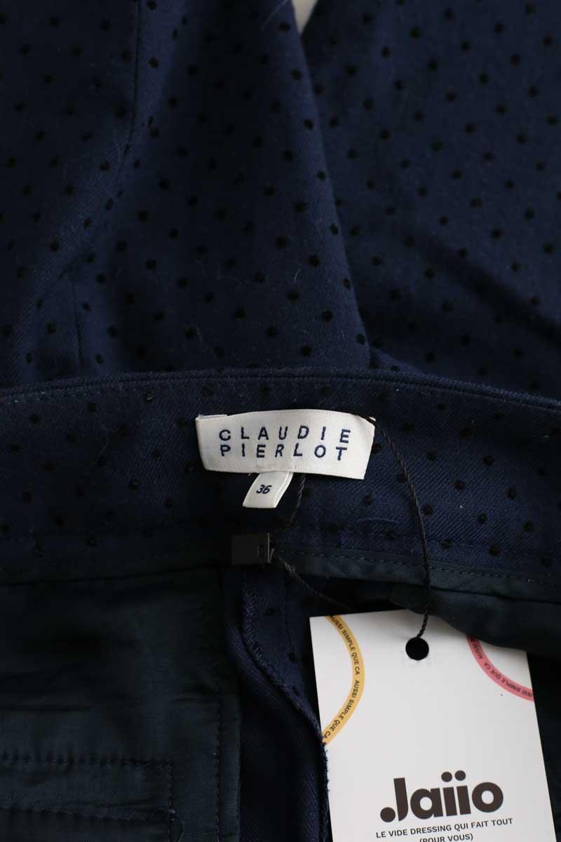 Pantalon droit Claudie Pierlot  Bleu