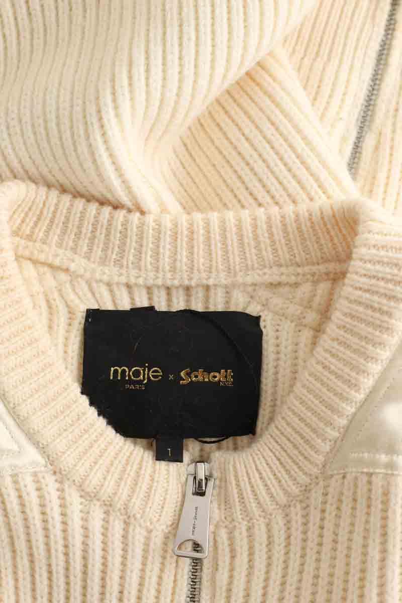Robe Maje  Blanc
