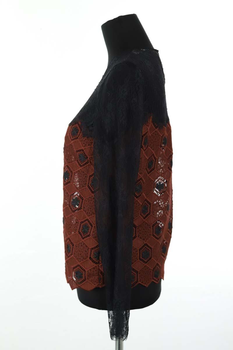 Blouse Sandro  Marron