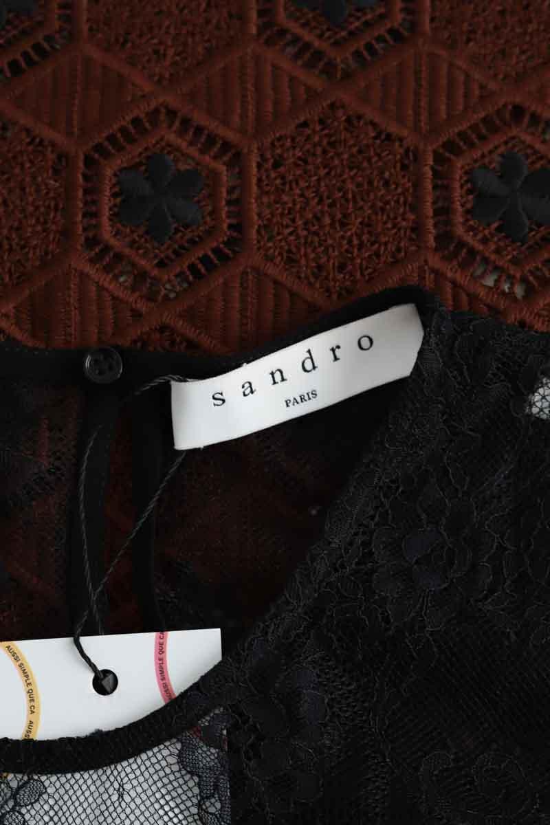 Blouse Sandro  Marron