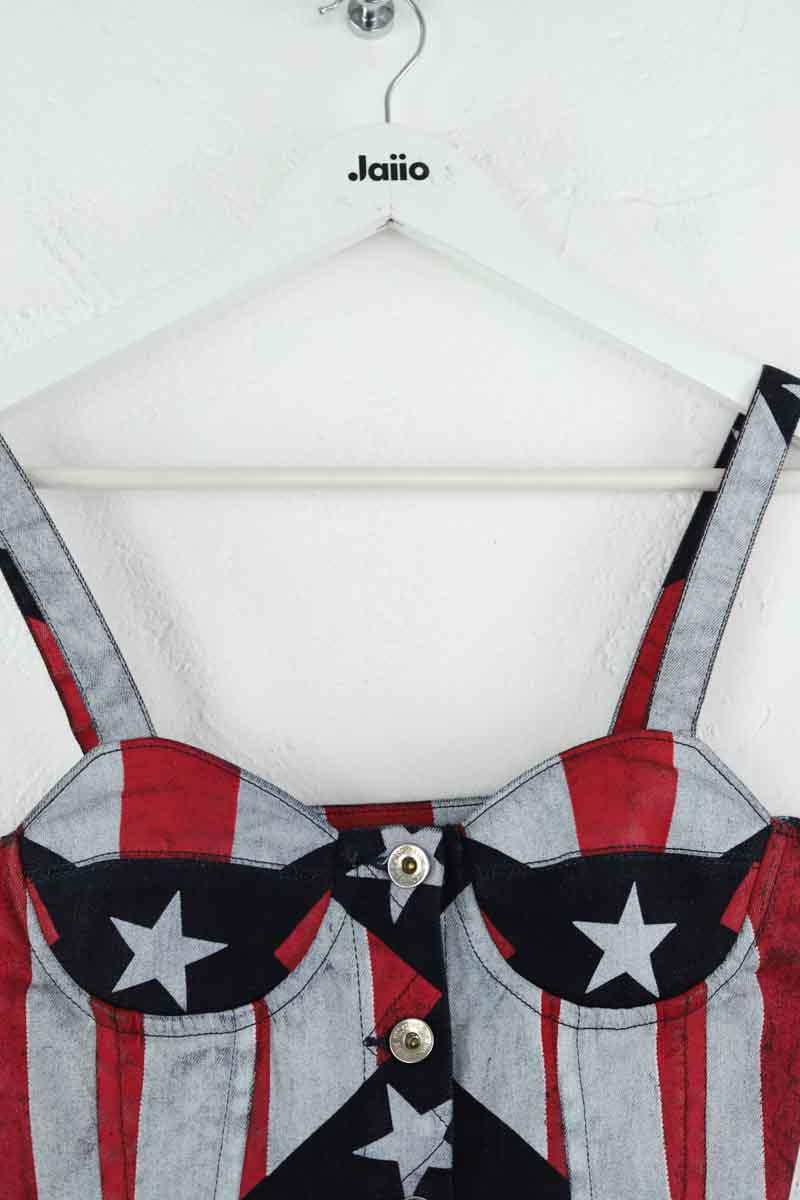 Top sans manche Moschino  Rouge