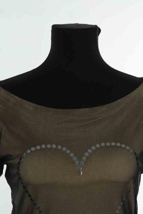 Top sans manche Moschino  Beige