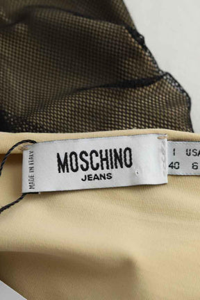 Top sans manche Moschino  Beige