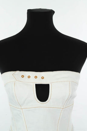 Top sans manche Cekette  Blanc