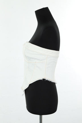Top sans manche Cekette  Blanc