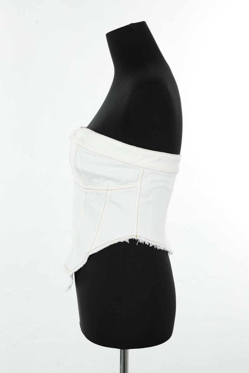 Top sans manche Cekette  Blanc