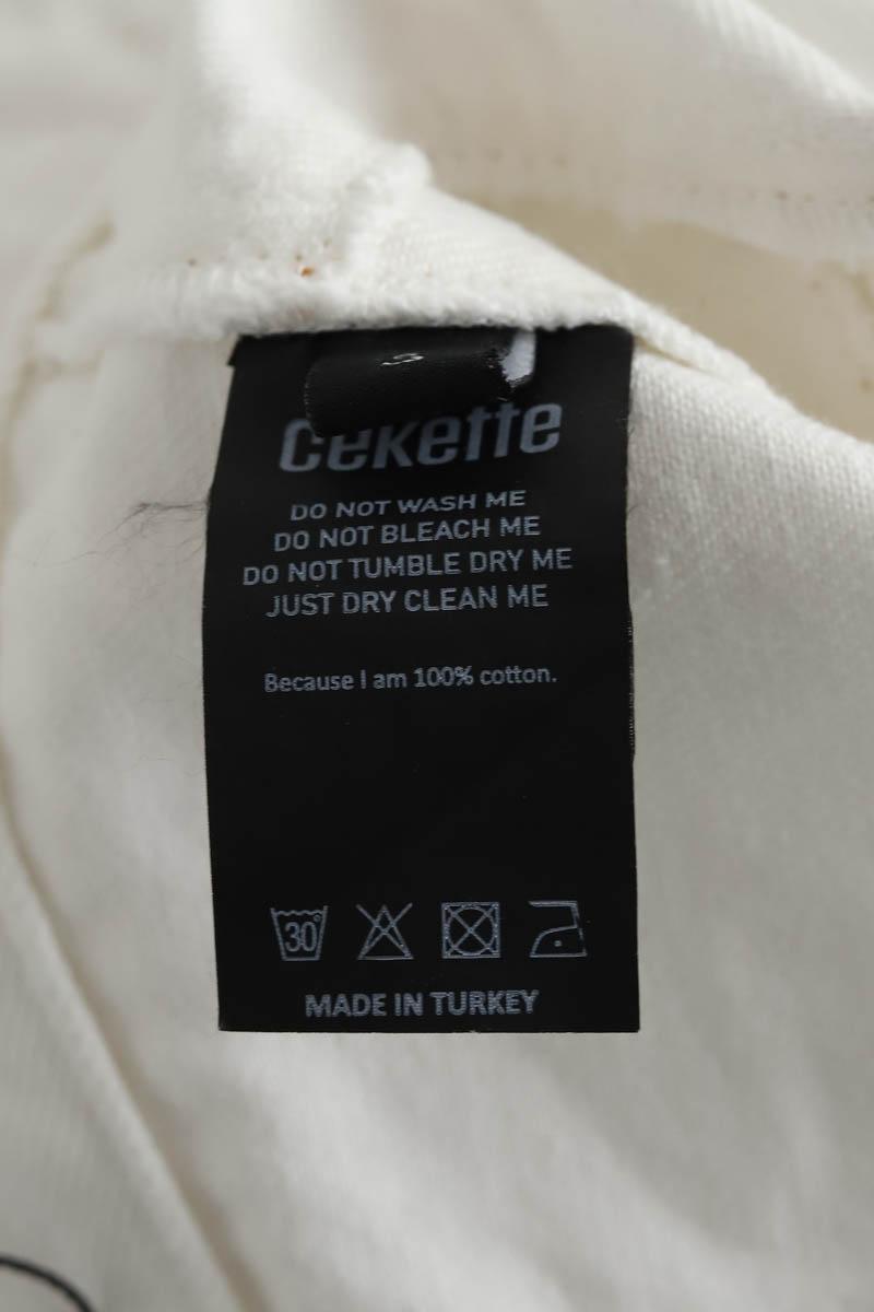 Top sans manche Cekette  Blanc