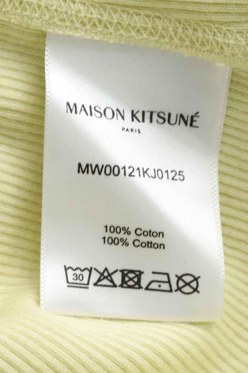 Top sans manche Kitsuné  Jaune
