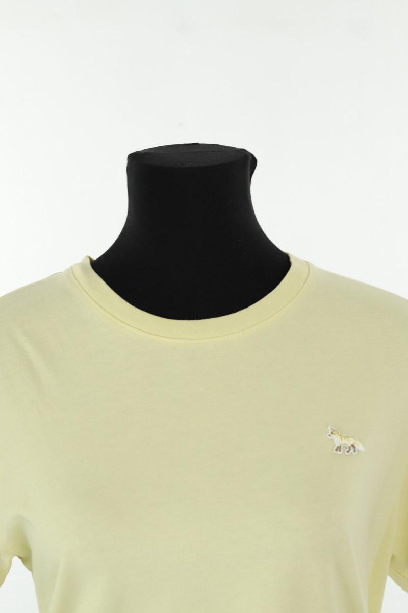 T-shirt Kitsuné  Jaune