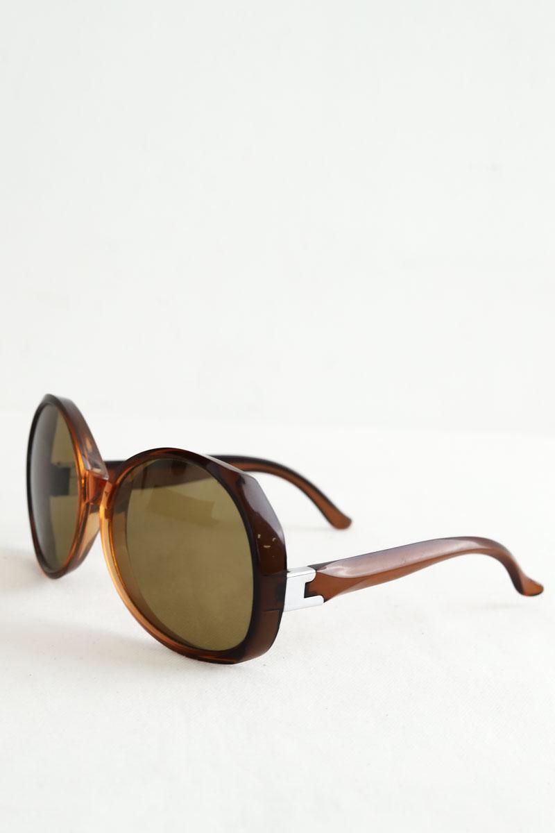 Lunettes de soleil Other Brand  Marron