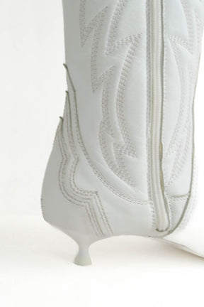 Boots Agl  Blanc