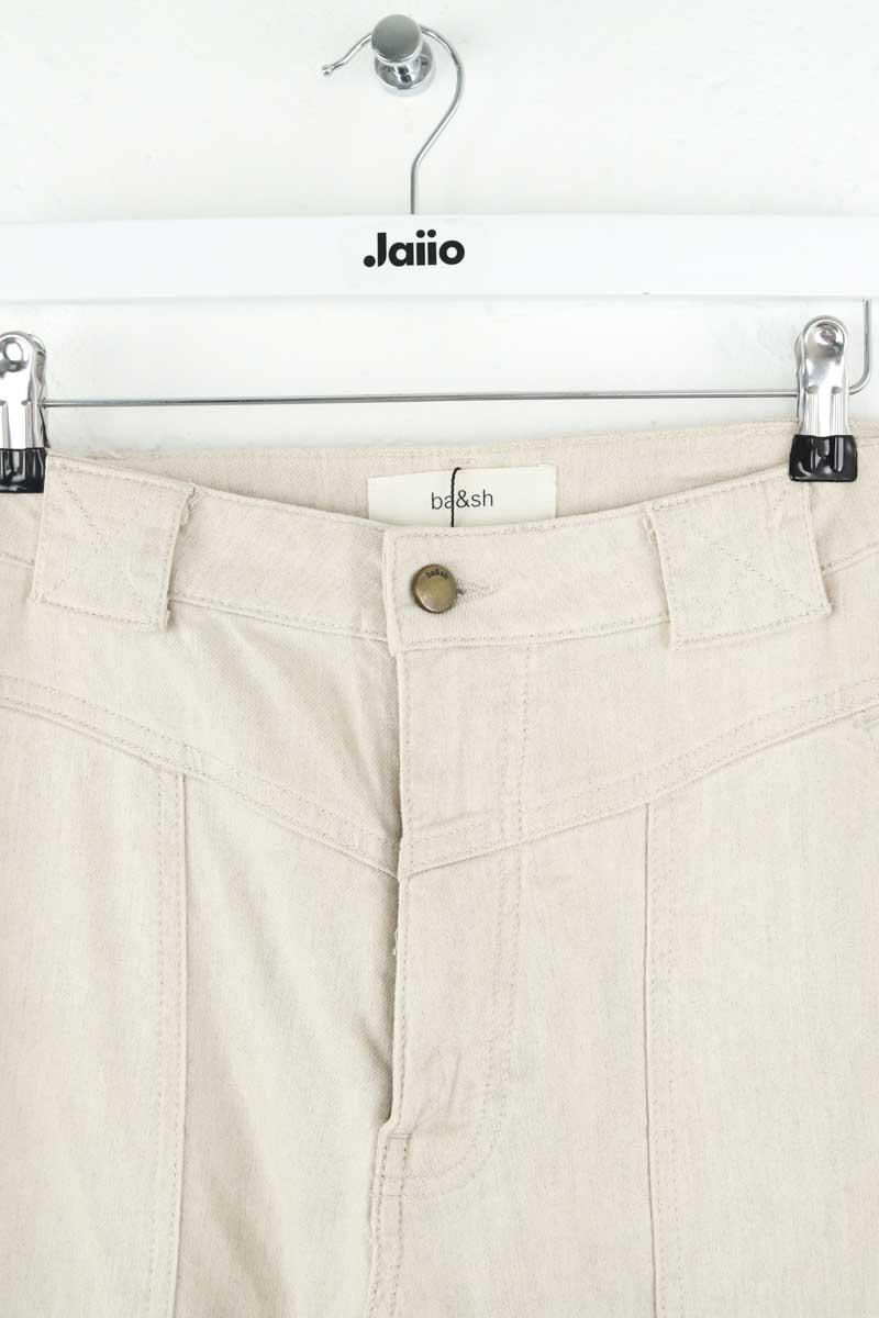 Pantalon droit Bash  Ecru