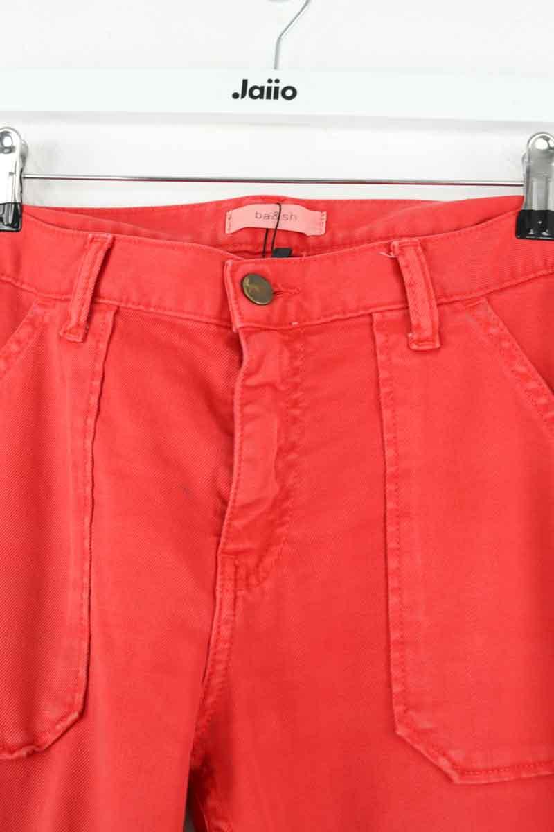 Pantalon slim Bash  Rouge