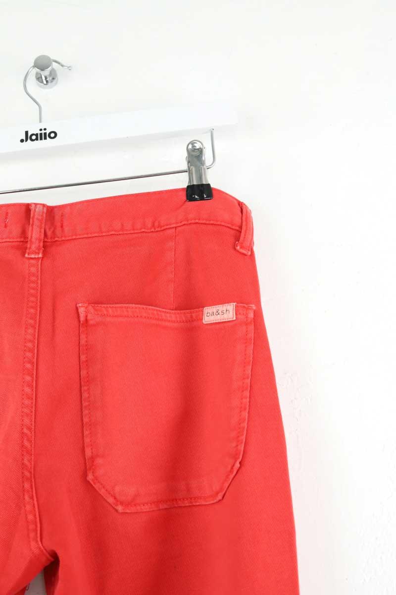 Pantalon slim Bash  Rouge