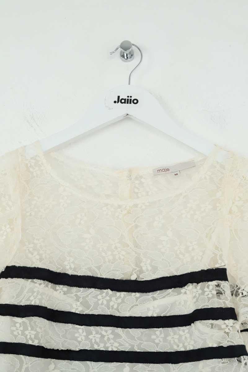 Blouse Maje  Blanc