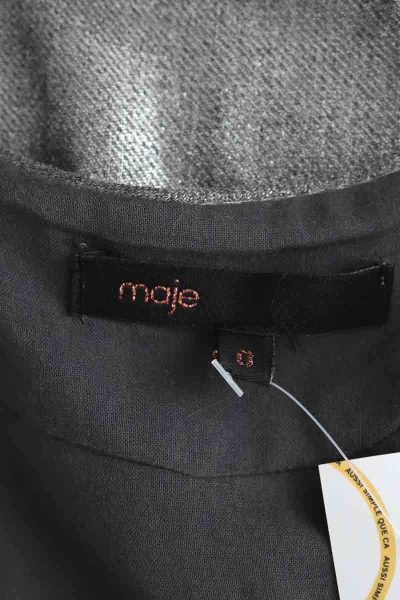 Robe Maje  Gris