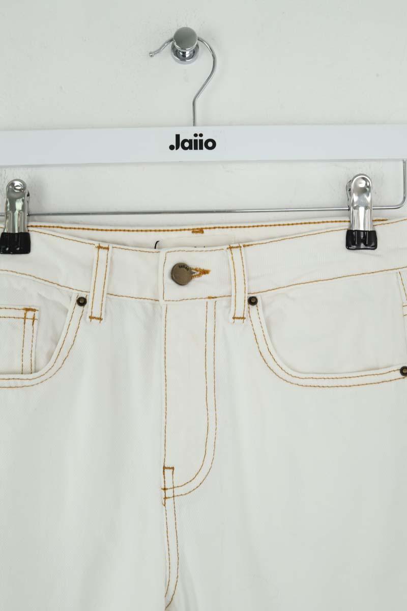 Jean droit Bash  Blanc