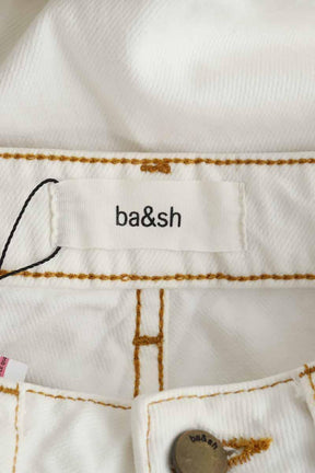 Jean droit Bash  Blanc