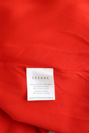 Robe Sézane  Rouge