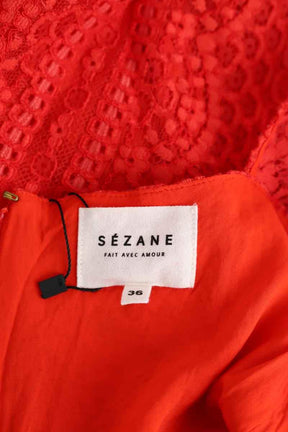 Robe Sézane  Rouge