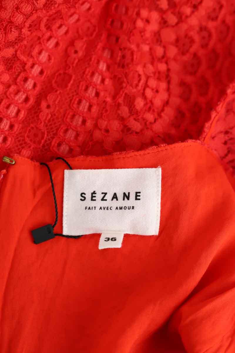 Robe Sézane  Rouge