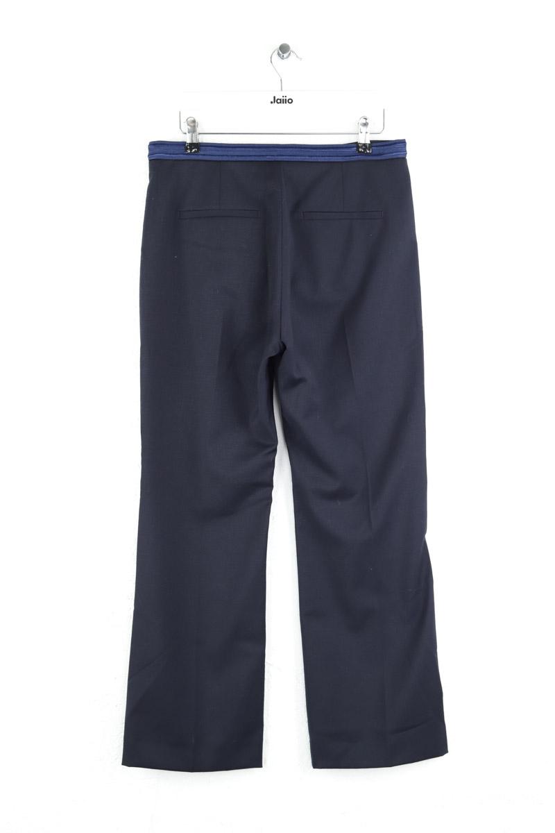 Pantalon droit Sandro  Marine