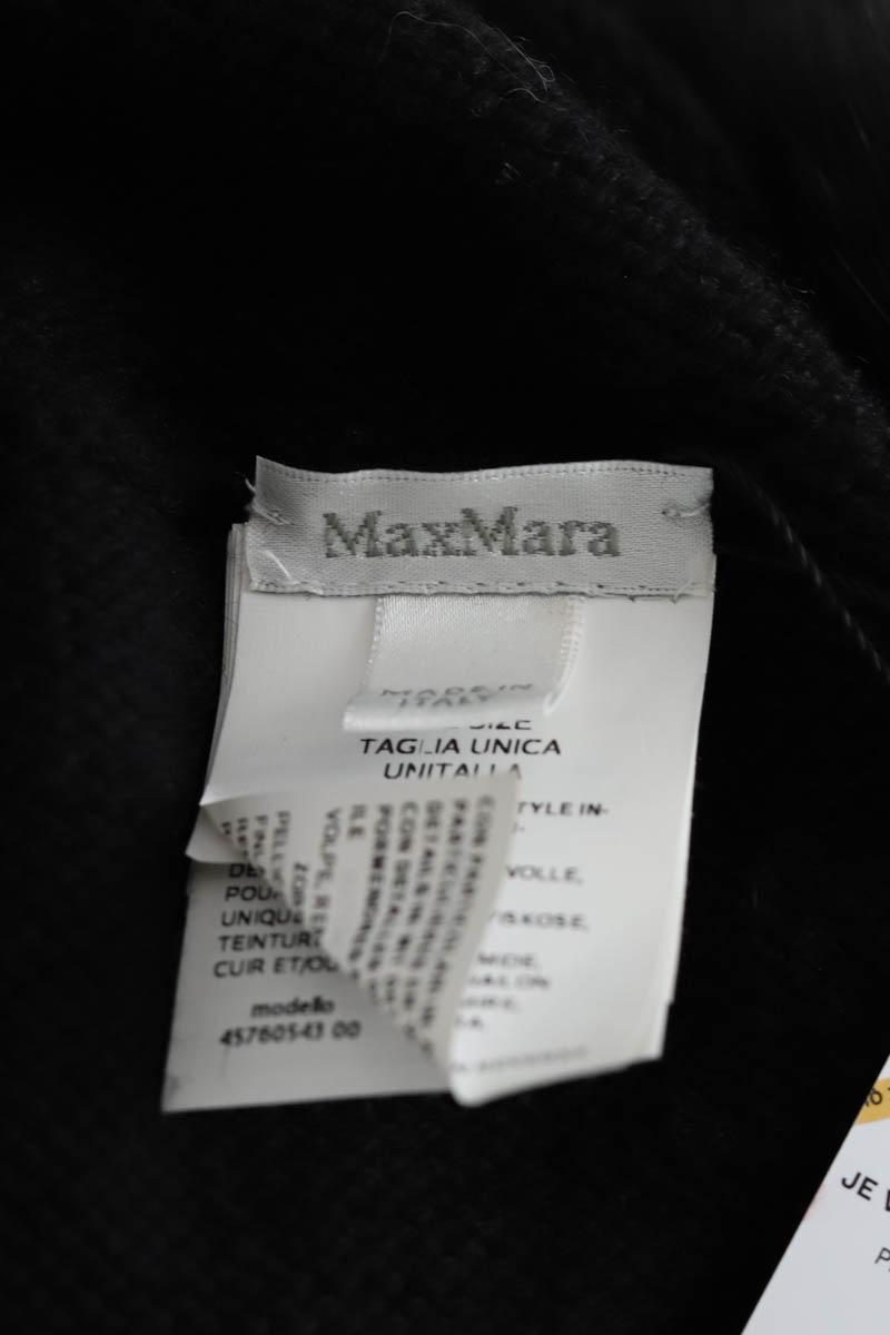 Chapeau Max Mara  Noir