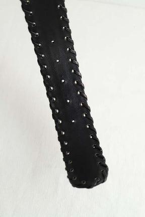 Ceinture en tissu Dior  Noir