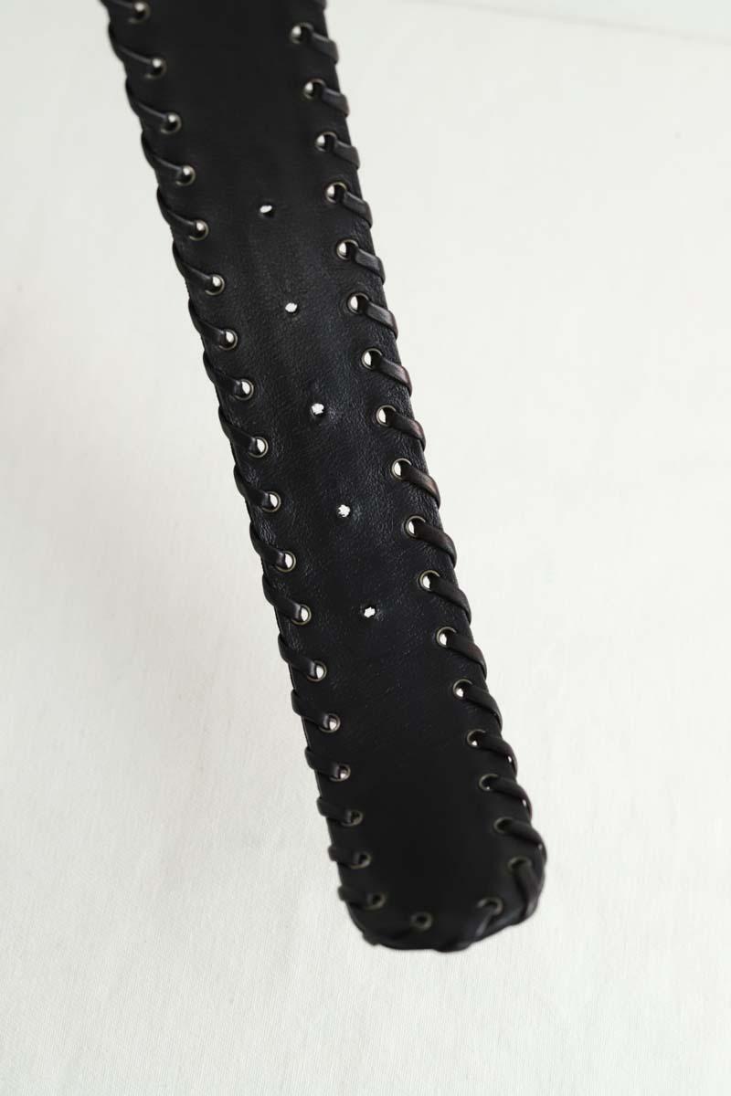 Ceinture en tissu Dior  Noir