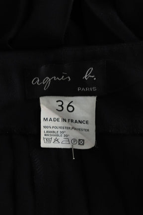 Mini jupe Agnès B.  Noir