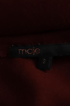 Robe Maje  Bordeaux