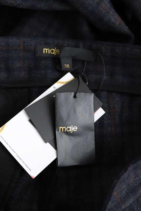 Pantalon droit Maje  Gris