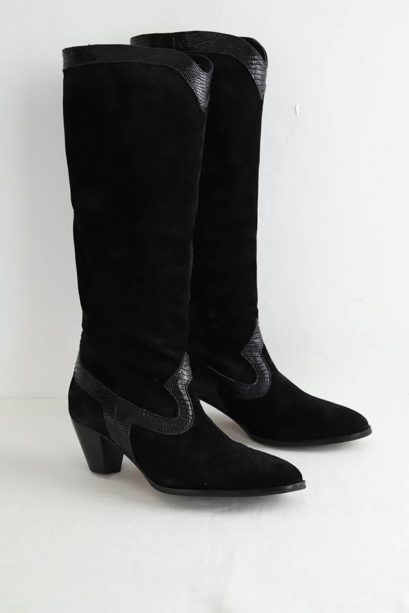 Bottes Socque  Noir