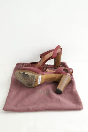 Talons Maje  Bordeaux