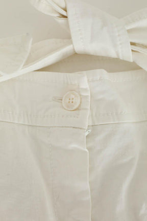 Pantalon droit Valentino  Blanc