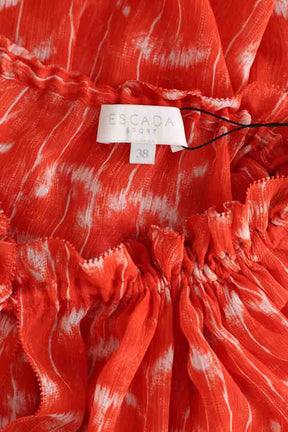 Robe Escada  Rouge