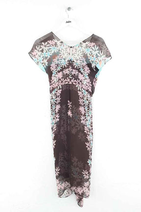 Robe Diane Von Furstenberg  Marron