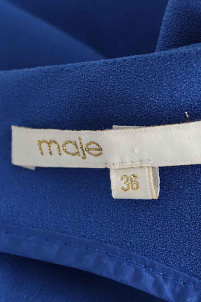 Robe Maje  Bleu