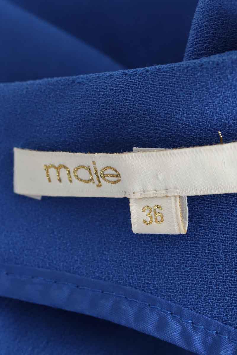 Robe Maje  Bleu
